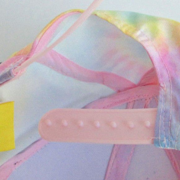 Disney Minnie Mouse Hat Tie Dye Cap Multi Color Snapback Limited Edition - Picture 9 of 11